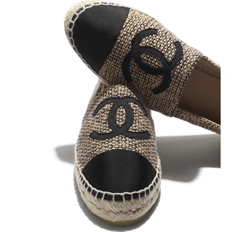 chanel canvas espadrilles where to buy|chanel espadrilles black.